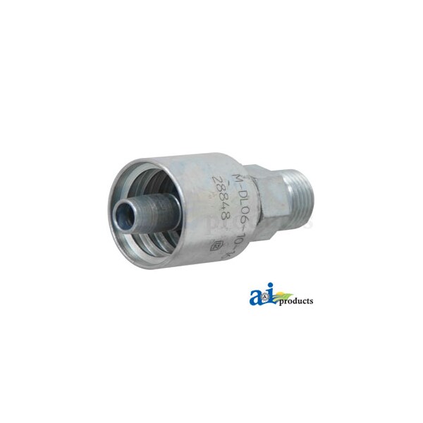 Din Light 24 degree Seat Male Rigid 3" x2" x1"